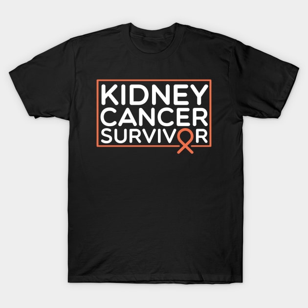 Kidney Cancer Survivor T-Shirt by TheBestHumorApparel